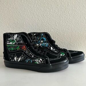 Disney Villains X Vans Sk8-Hi Shoe in Kids Size 2